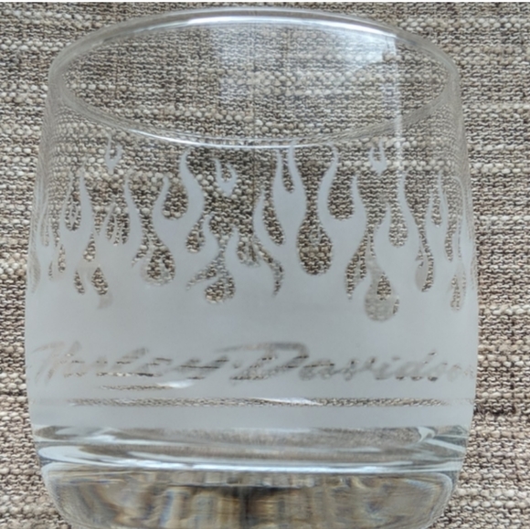 Harley Davidson Cocktail Glass Set of 4